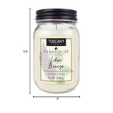 Tuscany Candle Farmhouse 12 Oz Lilac Breeze Jar Candle