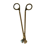 Paddywax Candle Accessories Wick Trimmer, Shiny Brass