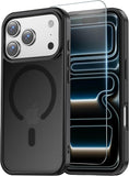 Black Case for iPhone 18 Pro and iPhone 17 Pro Protective Cover