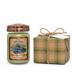 Candleberry Candles | Spirits Bourbon Inspired | Strong Fragrances For Home | Hand Poured In The Usa | Highly Scented & Long Lasting | Large Jar (Apple Bourbon)