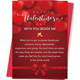 Valentines Day Card For Husband Boyfriend, Romantic Valentines Day Card For Wife Girlfriend, Valentine'S Day Gift For Him Men