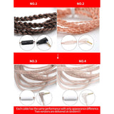 Kz Zsn Pro Dynamic Hybrid Dual Driver In Ear Earphones Detachable Tangle-Free Cable Musicians In-Ear Earbuds Headphones (Gray Without Mic)