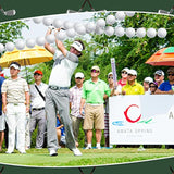 5 Pieces Golf Party Decorations Party Supplies Banners Bunting Hanging Banners Paper Garlands For Sports Theme Birthday(Golf Style)