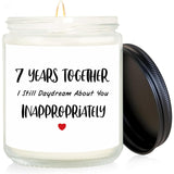 7Th Anniversary Jar Scented Candle - Lavender & Vanilla
