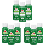 Apple Barrel Acrylic Paint, True Green (Pack of 9) 2 oz, 21968EA