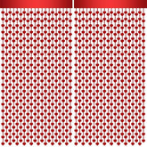 2 Pack 3.2Ft X 6.6Ft Valentine'S Day Metallic Foil Fringe Curtain, Red Heart Shape Tinsel Curtains Streamers Photo Props Backdrop For Engagement Wedding Party Decorations