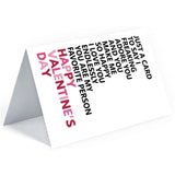 Valentines Day Card For Husband, Valentines Day For Him,, Funny Valentines Day Card For Wife & Kids & Boyfriend & Girlfriend, Valentine'S Day Decorations, Valentine'S Day Gift, Greeting Card=7In X 5In(Folded), Envelope = 7.5In X 5.5In