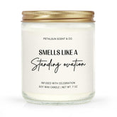 Standing Ovation Candle, Funny Theater Gifts, Gifts For Music & Broadway Lovers, Actors, Singers, Dancers, Theater Students, Graduates- Congrats, Graduation, Birthday, Christmas (7Oz)