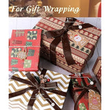 Brown Velvet Ribbon 1'' 25 Yards For Christmas Tree, Gift Wrapping, Flower Bouquet, Wreath Decorations, Bow Making