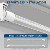 4 Pack 4FT T8 LED Bulbs 14W 2450LM 6000K Type A B Plug and Play Ballast Bypass Replacement