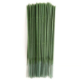 Joleully100Pcs Plastic Floral Stem, Artificial Flower Rod, Plant Stub Wire Green Florist Wires, Ideal For The Crafts Person, 17Cm And 25Cm(17Cm)