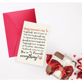 Funny Valentines Day Card,Romantic Valentines Day Card Gifts For Him Her,Best Boyfriend Girlfriends Valentines Day Gifts, Love Cards For Husband Wife