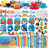 Under The Sea Party Favors Ocean Animals Party Stickers School Sea Shark Mermaid Party Goodie Bag Stuffer Classroom Gifts Rewards Supplies