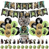 45-Pack Video Game Balloons – Black Gaming Theme Birthday Decorations for Level Up Parties