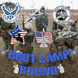 Boot Camp Bound Banner, Army Party Decorations, Army Boot Camp Banner, Military Decor, Army Decorations For Birthday Party