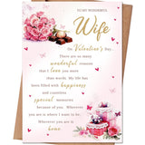 Valentines Day Card For Wife, Valentine'S Day Cards Gifts For Wife From Husband