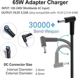 HP Envy X360 13 15 Pavilion X360 65W USB C Laptop Charger Power Adapter