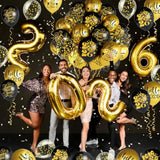 Happy New Year 2026 Banner NYE Party Decorations Supplies