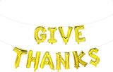 Thanksgiving Give Thanks Balloons Party Supplies Autumn Balloon Decorations
