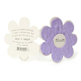 Bloomin Mini Lavender Flower-Shaped Seed Paper Enclosure Cards 9 Card Set - Perfect For Valentine'S Day, Mother'S Day And Wedding Anniversaries! Size: 2.25 X 2.25 By Bloomin