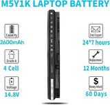 Dell M5Y1K 40Wh 14.8V Replacement Laptop Battery Inspiron 15 5000 3000