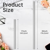 Silver Wrapping Paper, 17Inch X 33Ft Matte Metallic Silver Solid Color Gift Wrapping Paper Roll Perfect For Birthday, Christmas, Baby Shower, Wedding, Valentine'S Day, Diy Invitations, Arts & Crafts