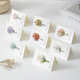 8 Pack Assorted Floral Thank You Cards With Envelopes - Watercolor Flower Designs (Sunflower, Rose, Lavender) - Small Blank Note Cards For Women, Mother'S Day, Wedding, Birthday (Folded 3.4" X 4.5")