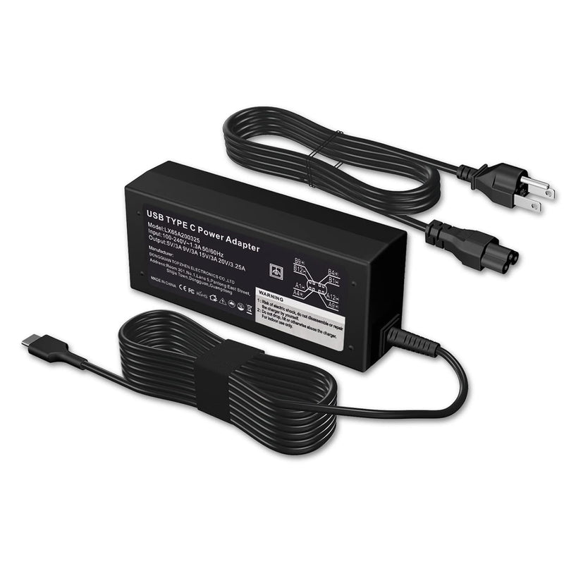 Replacement For Dell Laptop Charger,65W Usb C Laptop Charger For Dell Latitude
