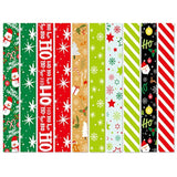 600Pcs Christmas Paper Chains Festive Printed Creative Paper Decorations