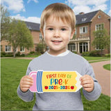 First Day Of Pre K Photo Sign For Pre K Back To School Decorations, Pre K Preschool Back To School Supplies, First Day Of Pre K Preschool Decorations Photo Board Pz-Fd