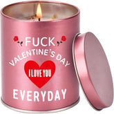 Valentines Day Gifts For Her Birthday - Galentines Gifts For Women Wife Girlfriend Girls Friend Romantic Naughty Gift For Her Tin Soy Candles Unique Ideas 9Oz Scented Candles