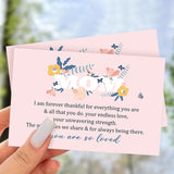 Sentimental Mother’S Day Card For Mom, Funny Love Card For Mother, Birthday Card From Daughter Son, I Am Forever Thankful For Everything You Are & All That You Do