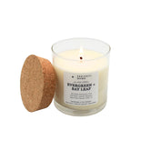 Peripeti Home Evergreen + Bay Leaf Scented Candle – 8.5Oz Classic Wick, Natural Wax For Calming Aromatherapy, Long-Lasting Fresh Woodland Scent