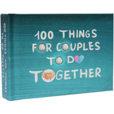 100 Things For Couples To Do Together -Valentines Day Gifts For Her Him Boyfriend Girlfriend Wife Husband Newlyweds, Funny Bridal Shower Registry Wedding Gifts For Women Men