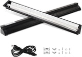 T5 UVB Reptile Light Fixture Combo Kit 24W 10.0 with 22.68 Inch Terrarium Hood for Bearded Dragon Gecko