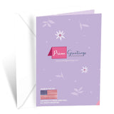 Happy Birthday Card For Grandma, Made In America, Eco-Friendly, Thick Card Stock With Premium Envelope 5In X 7.75In, Packaged In Protective Mailer