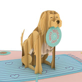 Doggone Mom Pop-Up Card – Mother’S Day Card – Handcrafted 3D Pop-Up Greeting Card For Her – Mother’S Day Love Card From The Dog, 5 X 7”