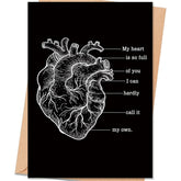Gothic Anniversary Card Gift For Husband Wife, Romantic Birthday & Valentine’S Day Card For Men Women