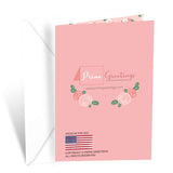 Grandma Mother'S Day Card, Made In America, Eco-Friendly, Thick Card Stock With Premium Envelope 5In X 7.75In, Packaged In Protective Mailer