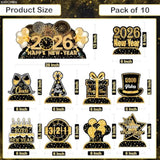 10 Pc Huge 2026 New Year Table Centerpieces for Party Decorations