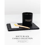 Bergamot & Jasmine Christmas Scented Candles | Soy Candles, Black Candle For Home | Holiday Candle Gifts For Women And Men | Home Fragrance | Aromatherapy | 8Oz, 45 Hour Burn