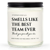 Boss Gifts For Women Men, Best Team Ever Candle, Employee Appreciation Gifts, Team Appreciation, Christmas Farewell Gift For Coworker, Boss Lady, Staff, 7Oz Lavender Scented Candles