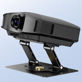 Projector Stand - 30 Lbs Load Capacity Projector Mount, 360° Rotatable & Foldable Projector Stand Table, 180° Adjustable, Carbon Steel Construction,