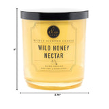 , Medium Single Wick Candle, Wild Honey Nectar