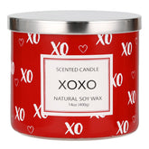 Valentines Day Candle - 14 Oz Champagne Scented Candle, 3 Wicks Large Jar Candles Gift For Wedding Engagement Party, Anniversary Candles Gifts For Girlfriend Wife Couples