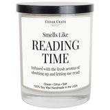 - Book Lovers Gifts For Readers - Funny Bookish Candle For Women, Men, Best Friend, Librarian, Bookworm, Birthday, 14Oz Ocean + Citrus + Salt Scented Soy Wax, Made In Usa