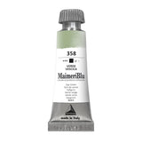 MaimeriBlu 12ml Single-Pigment Watercolor Paint - Sap Green PG17 Professional Watercolor Paint - Lightfast and Transparent Watercolor Paint Tube for Artists