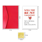 Funny Valentines Day Card For Boyfriend Him, Cute Valentine’S Day Card From Girlfriend Her,(Will You Be My Valentine)