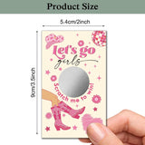 50 Pack Let'S Go Girl Theme Scratch Off, Pink Cowgirl Birthday Party, Truth Or Dare Bachelorette Party Scratch Offs, Gno Bachelorette Party Game, Disco Rodeo Western Space Cowgirl Invite