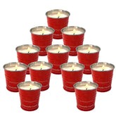Citronella Candles, Outdoor Indoor Mini Jar Candle, 12 Packs X 1.8 Oz Soy Wax Scented Candles, Portable Candle Gift Set, Outdoor Candle For Garden, Patio, Camping